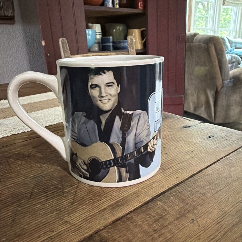 Elvis Presley Collectors Signature Series Coffee Mug By Megatoys 2019